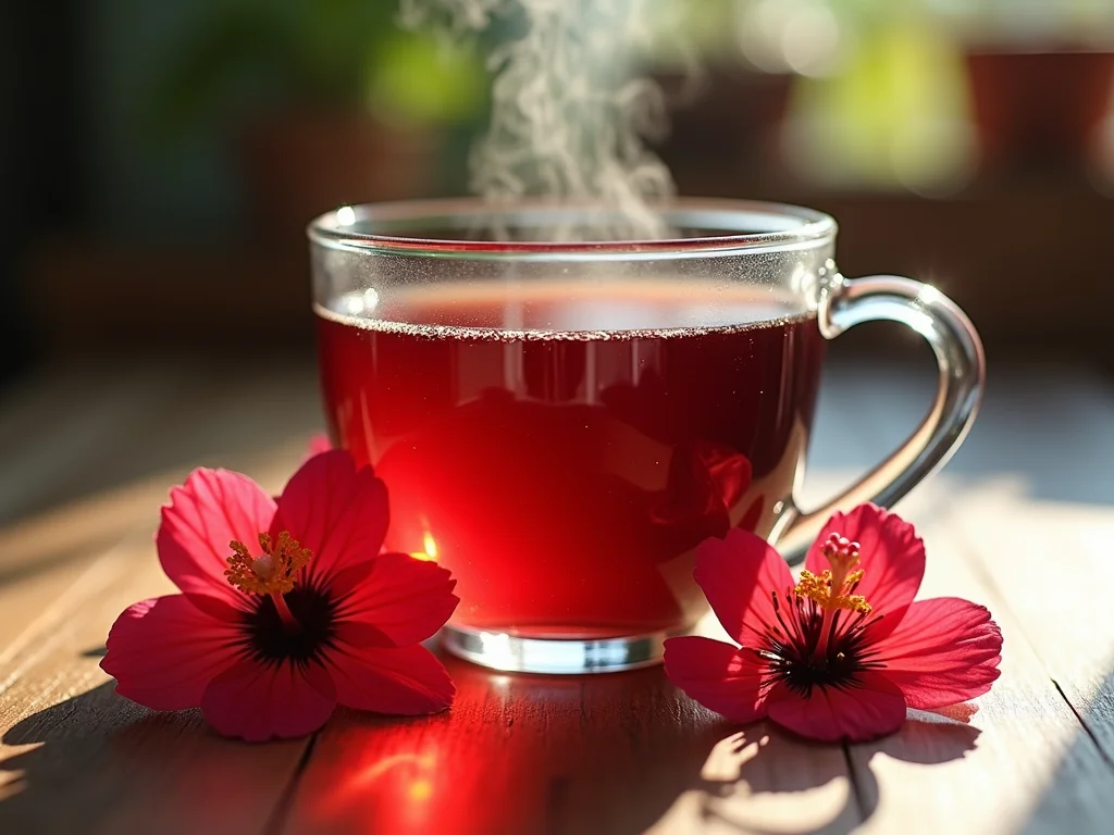 Como Ter Chá de Hibisco da Sua Horta: Fácil e Saudável Como Ter Chá de Hibisco da Sua Horta: Fácil e Saudável