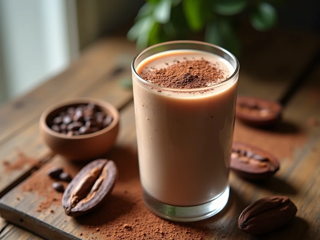 Suco de Cacau com Leite: Receita Fácil e Deliciosa! Suco de Cacau com Leite: Receita Fácil e Deliciosa!