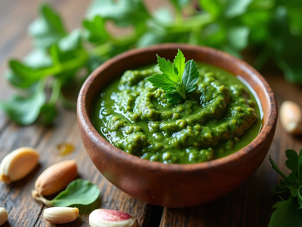 Pesto de Rúcula Caseiro: Rápido, Fácil e Saboroso! Pesto de Rúcula Caseiro: Rápido, Fácil e Saboroso!