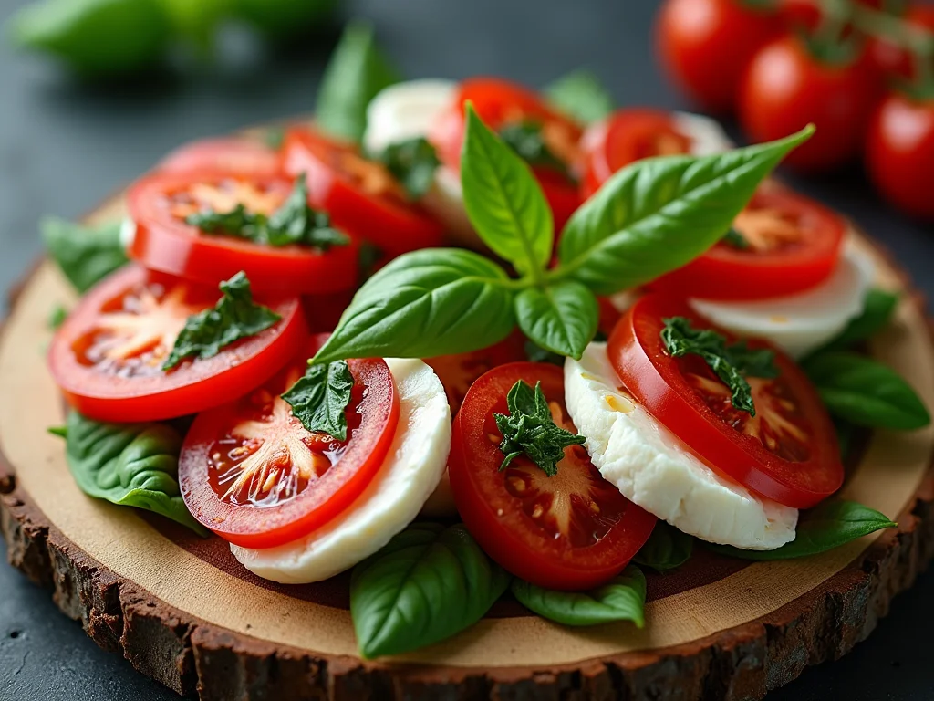 Salada Caprese com Tomate Preto: O Segredo Para Um Sabor Inesquecível Salada Caprese com Tomate Preto: O Segredo Para Um Sabor Inesquecível