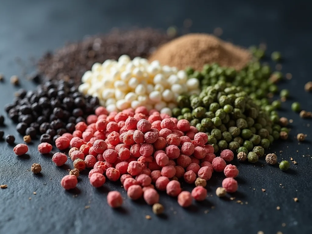 Tipos de Pimenta do Reino: O Guia Que Revela Sabores Únicos Tipos de Pimenta do Reino: O Guia Que Revela Sabores Únicos