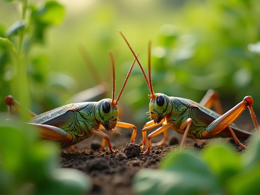 Grilos e Gafanhotos na Horta: O Guia Definitivo Grilos e Gafanhotos na Horta: O Guia Definitivo