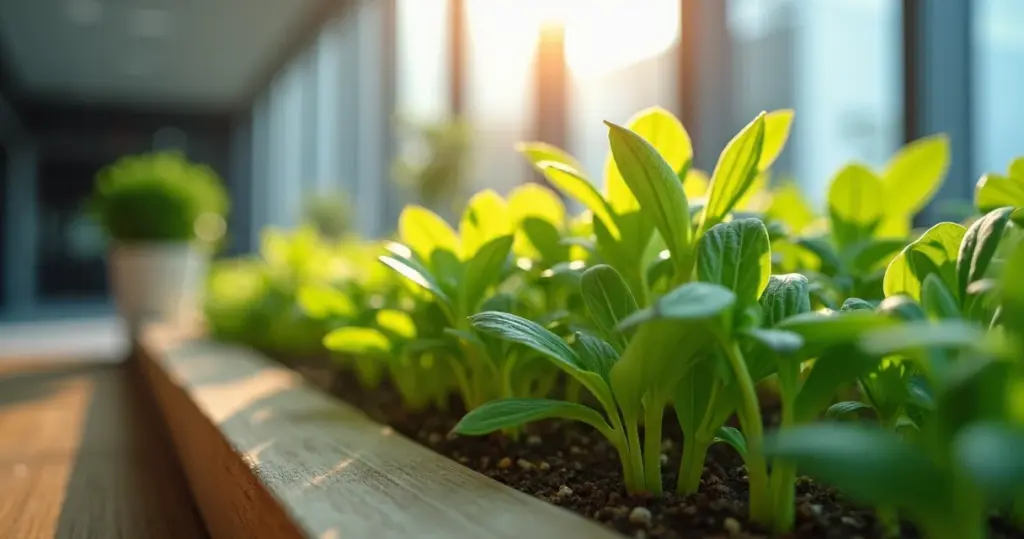 Horta em Escritórios: O Segredo Verde para Bem-Estar e Produtividade