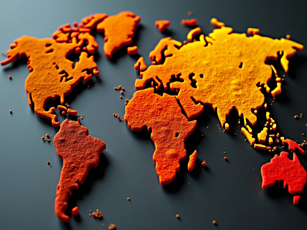 Mapa de Temperos do Mundo: O Guia Essencial para Sabores Globais Mapa de Temperos do Mundo: O Guia Essencial para Sabores Globais