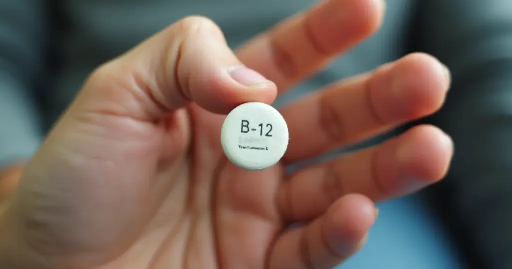 Vitamina B12 Sublingual: Energia Rápida Sem Dor