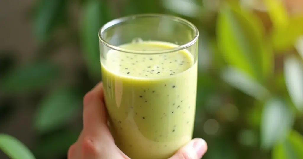 Vitamina de Abacate com Leite: Energia Rápida e Saciedade Vitamina de Abacate com Leite: Energia Rápida e Saciedade
