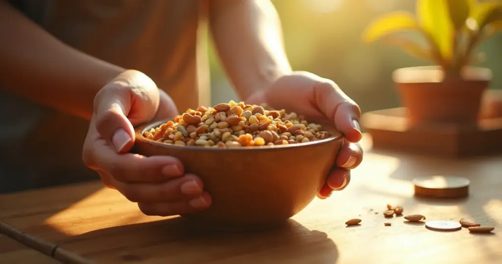 Alimentos que contem vitamina E: o truque de R$ 2 para pele radiante