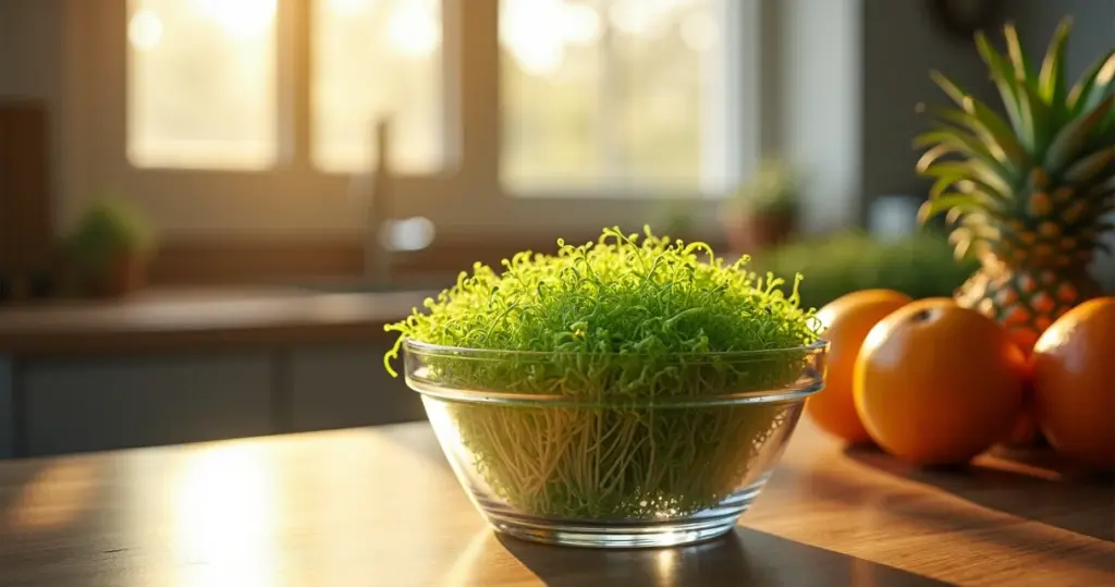 Broto de alfafa: o superalimento que regula colesterol e hormônios femininos Broto de alfafa: o superalimento que regula colesterol e hormônios femininos