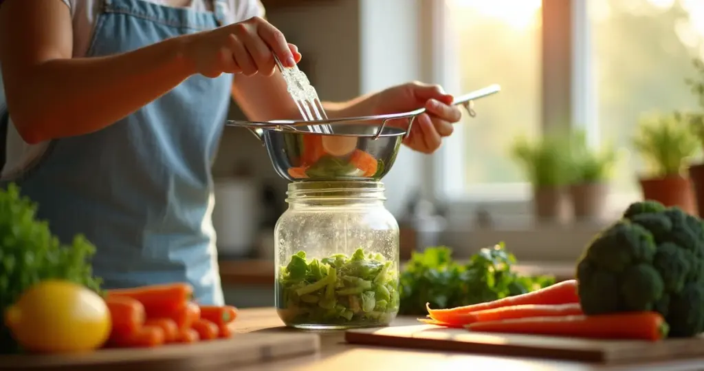 Como reutilizar a água do cozimento de vegetais para economizar R$0,25 por litro Como reutilizar a água do cozimento de vegetais para economizar R$0,25 por litro