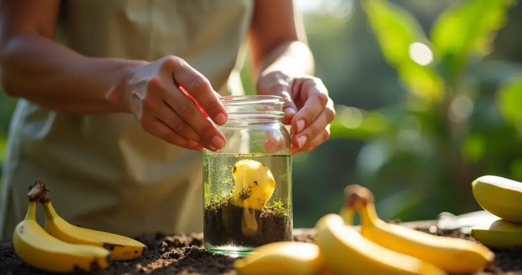 Como usar casca de banana como adubo sem cometer o erro que destrói suas plantas Como usar casca de banana como adubo sem cometer o erro que destrói suas plantas