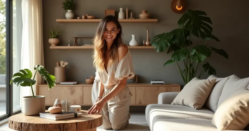 7 Ideias de Decoração Cimento Queimado e Madeira para Ambientes Modernos e Aconchegantes