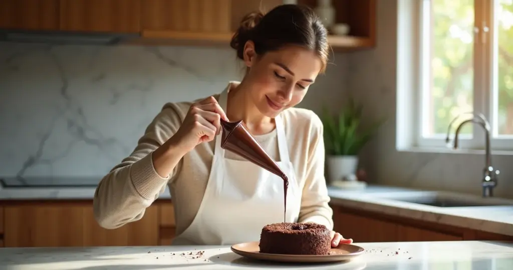 Decoração com chocolate derretido: técnica pro que salva suas sobremesas Decoração com chocolate derretido: técnica pro que salva suas sobremesas