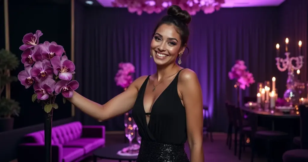 12 Ideias de Decoração de Festa Roxo e Preto que Impressionam em 2026 12 Ideias de Decoração de Festa Roxo e Preto que Impressionam em 2026