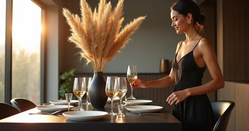 18 Ideias de Decoração de Mesa de Jantar Moderna para Jantares Inesquecíveis