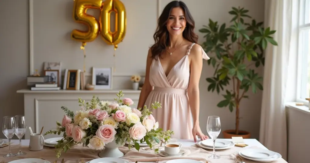 17 Ideias de Decoração de Mesa para Festa de 50 Anos Feminino Que Contam a História Dela 17 Ideias de Decoração de Mesa para Festa de 50 Anos Feminino Que Contam a História Dela