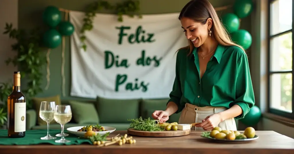 17 Ideias de Decoração Dia dos Pais Verde que Vão Surpreender o Paizão 17 Ideias de Decoração Dia dos Pais Verde que Vão Surpreender o Paizão