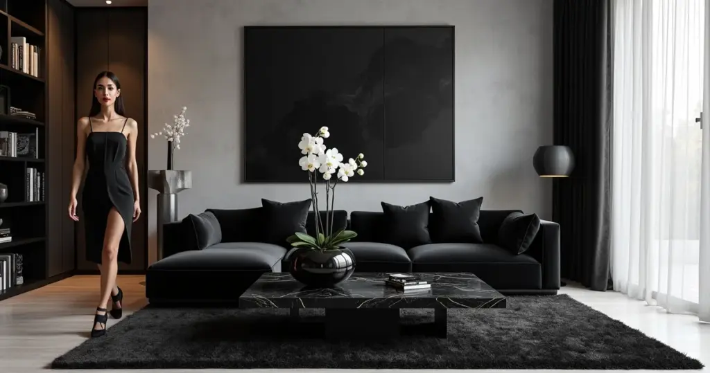18 Ideias de Decoração na Cor Preta para Ambientes Sofisticados