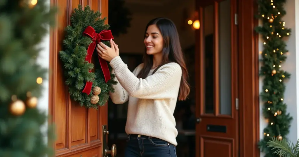 12 Ideias de Decoração Natal Porta que Criam um Abraço Antes da Campainha 12 Ideias de Decoração Natal Porta que Criam um Abraço Antes da Campainha