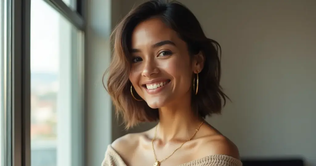 17 Ideias de Foto de Cabelo Curto no Ombro que Transformam Seu Rosto 17 Ideias de Foto de Cabelo Curto no Ombro que Transformam Seu Rosto