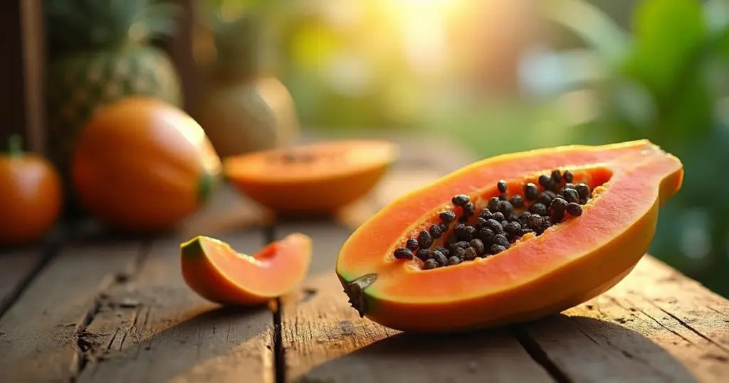 Mamão: sua pele renovada em 5 minutos com essa receita fácil Mamão: sua pele renovada em 5 minutos com essa receita fácil