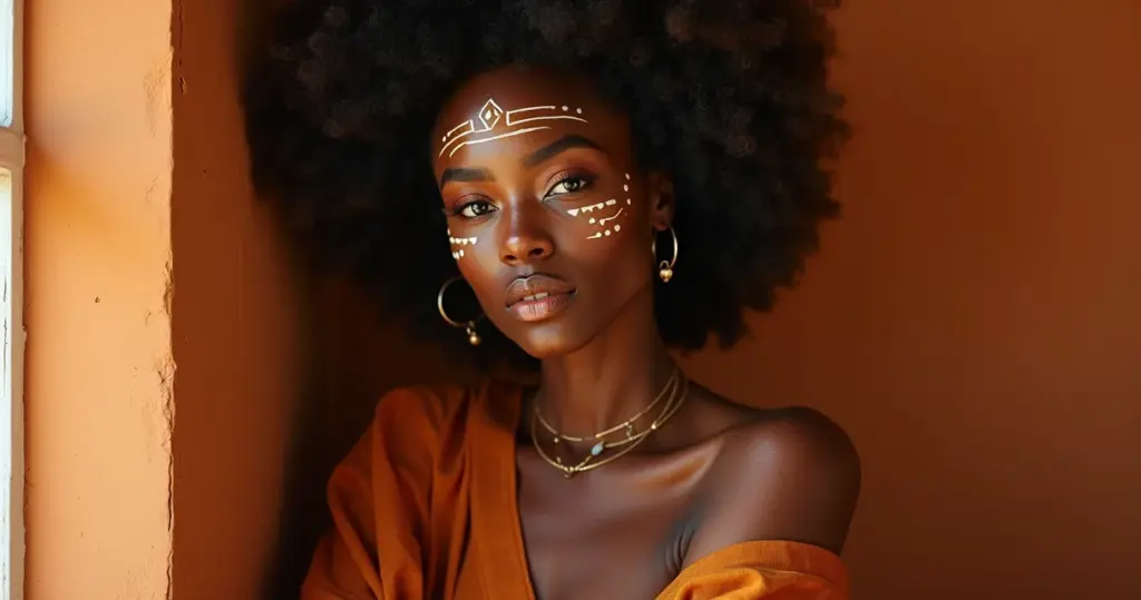 12 Ideias de Maquiagem Africana Para Se Expressar Com Significado