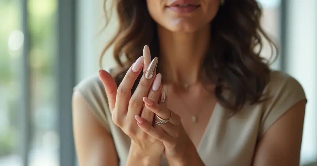 17 Ideias de Modelos de Unhas Amendoada que Duram 4 Semanas