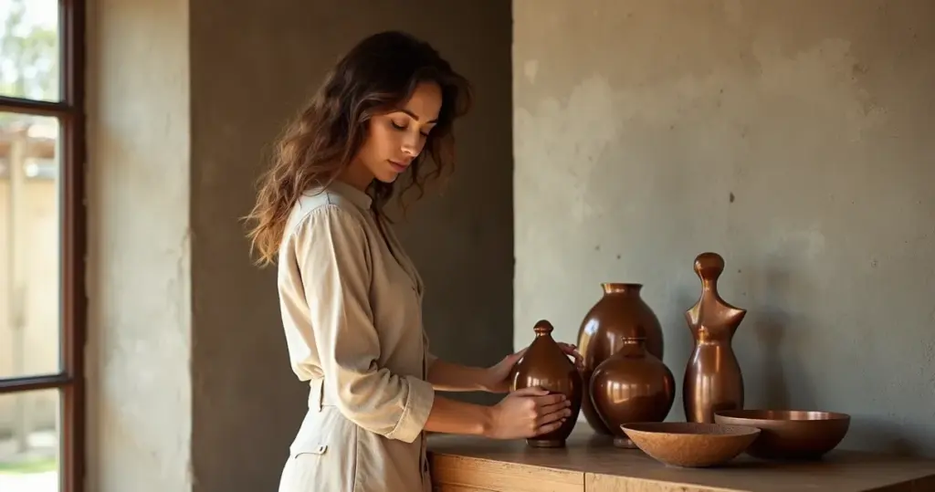 12 Ideias de Peças de Bronze para Decoração que Transformam Ambientes 12 Ideias de Peças de Bronze para Decoração que Transformam Ambientes