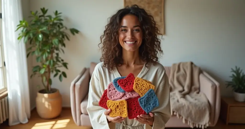 12 Ideias de Squares de Croche Que Vão Transformar Seus Projetos