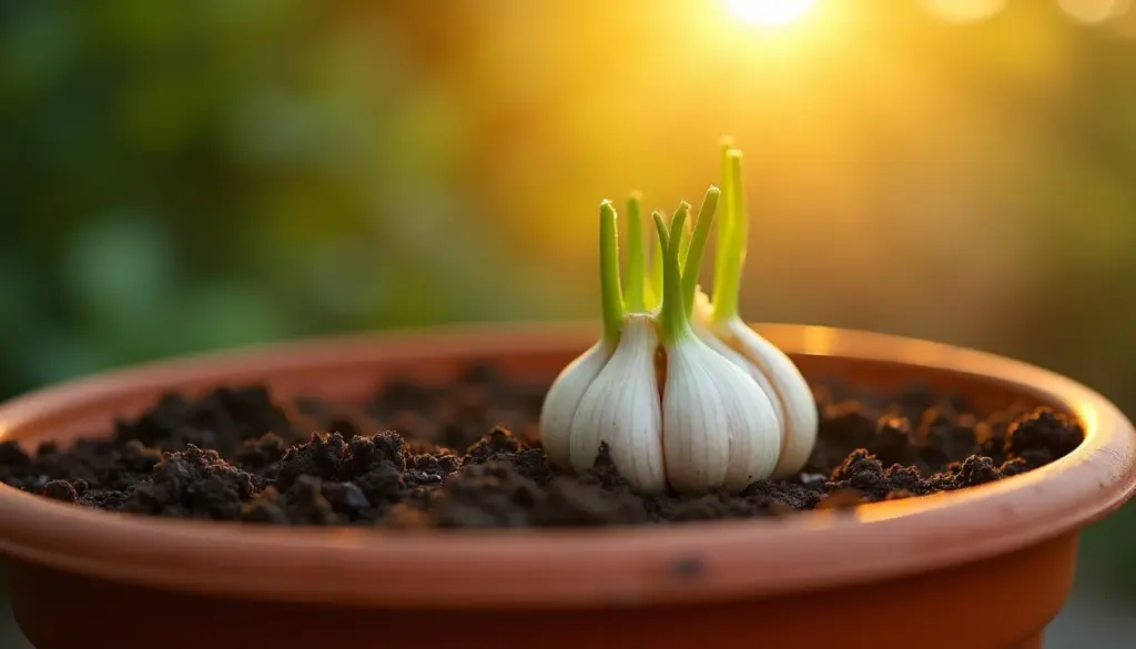Alho planta: o truque que ninguém te conta para cultivar em vaso Alho planta: o truque que ninguém te conta para cultivar em vaso