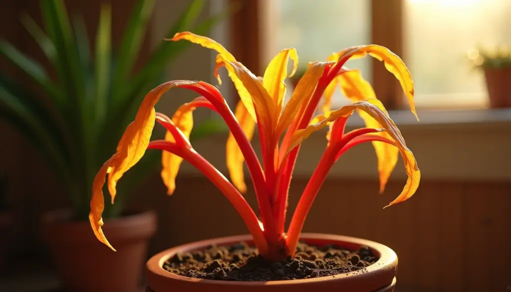 Dracena rubra perdendo as folhas? 3 erros que acabam com ela Dracena rubra perdendo as folhas? 3 erros que acabam com ela