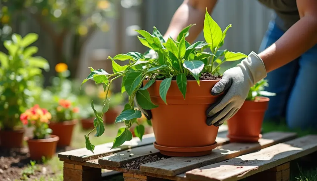 Jardim em vasos no quintal: 5 passos que ninguém te conta Jardim em vasos no quintal: 5 passos que ninguém te conta