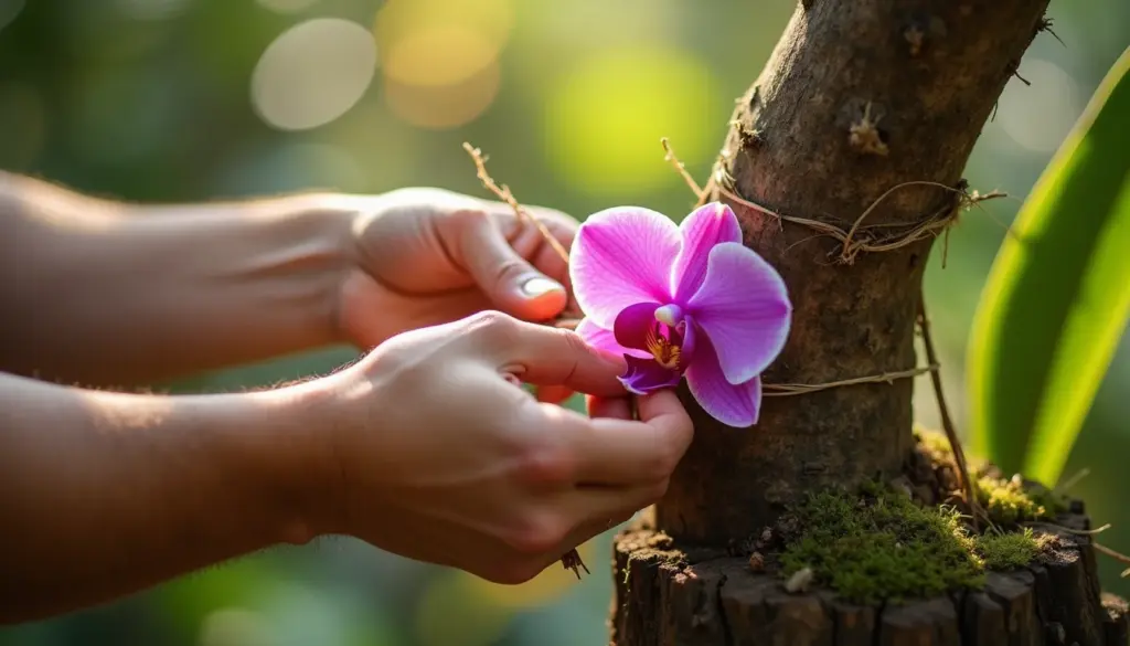 Orquídea no tronco de árvore: como plantar sem matar a planta Orquídea no tronco de árvore: como plantar sem matar a planta