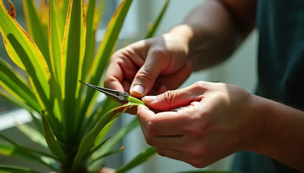 Planta ráfia como cuidar: 3 erros que amarelam as folhas e você comete Planta ráfia como cuidar: 3 erros que amarelam as folhas e você comete