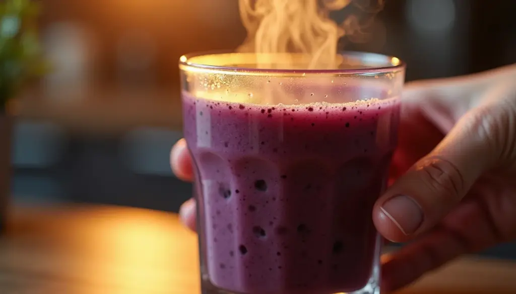 Vitamina de amora cremosa em 5 minutos: receita fit e saudável Vitamina de amora cremosa em 5 minutos: receita fit e saudável