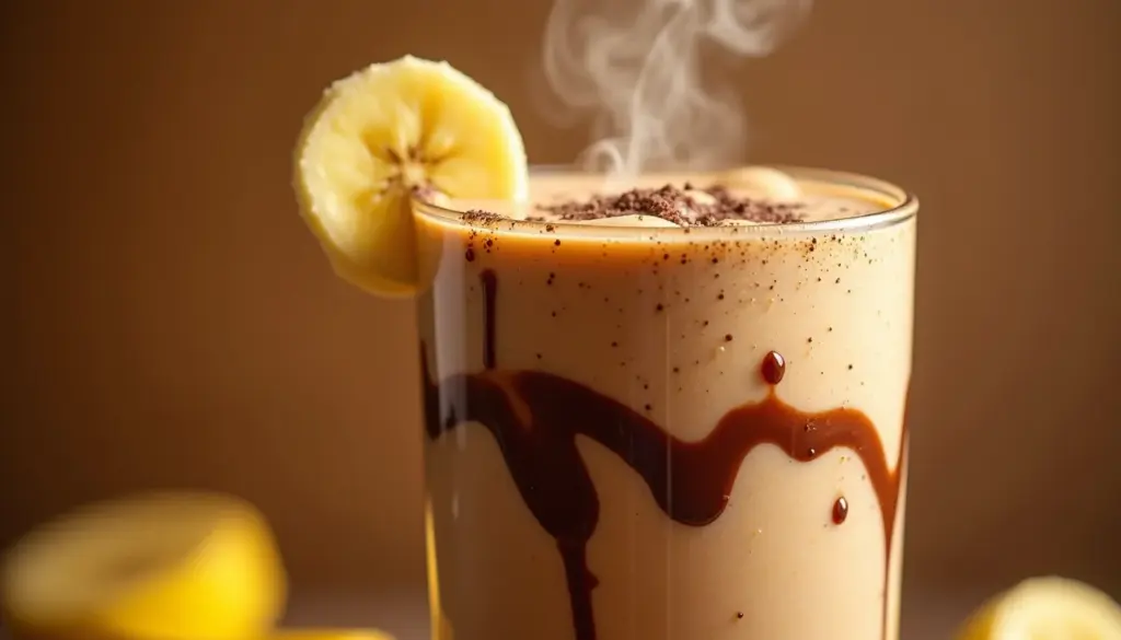 Vitamina de banana com Nescau cremosa em 5 minutos Vitamina de banana com Nescau cremosa em 5 minutos