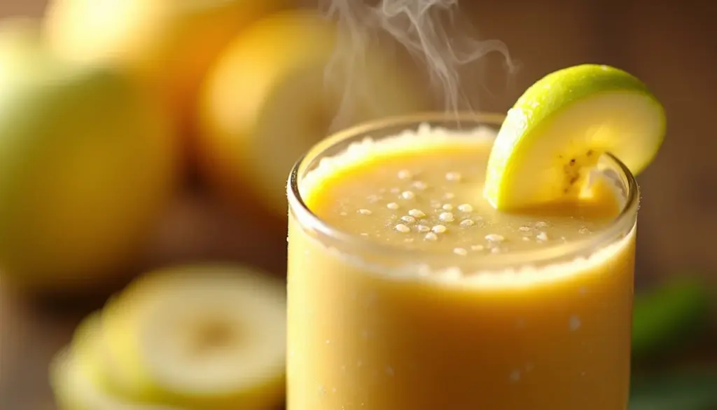 Vitamina de banana e maçã cremosa em 2 minutos: aprenda Vitamina de banana e maçã cremosa em 2 minutos: aprenda