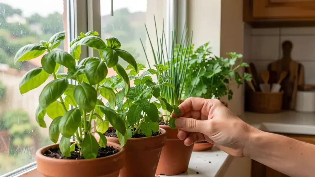 Temperos para horta em apartamento: os que sobrevivem de verdade na janela Temperos para horta em apartamento: os que sobrevivem de verdade na janela