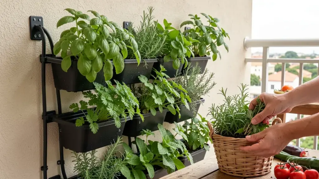 Horta Vertical Moderna: Peso, Sol e Água — O Que Ninguém Te Conta Antes de Montar